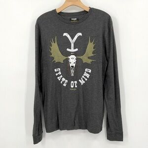 Wrangler Mens Long Sleeve Yellowstone
State of Mind Size Medium D5‎